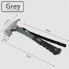 Portable Carbon Steel Camping Tent Hammer Multifunction Tool - Peg Stake Puller Mallet Awning Canopy Remover Extrator