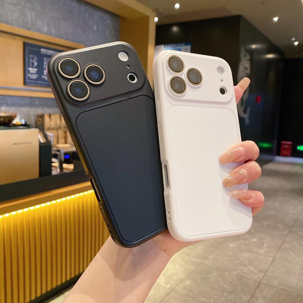 2-in-1 alles-inclusief, het venster wordt in seconden groter, geschikt voor iPhone16Pro max Apple 17 mobiele telefoonhoes 15/14 effen kleur