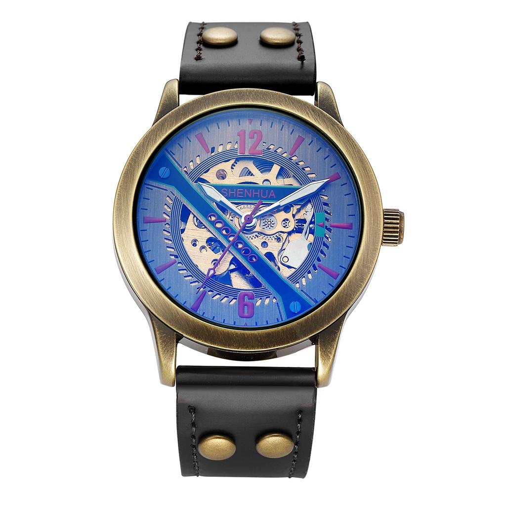 Fashionable Men's Watch Hollowed Out Luminous Tourbillon Fully Automatic Mechanical Movement Mechanical Watches Reloj Automático