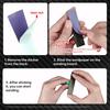 Stedi Carbon Fiber Sanding Sticks (4 Pieces), Ideal for Gundam, Scale Military Models, 3D Resin Parts, Wood, Hobby Model Tools, Sanding Small Areas.