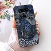 Für LG V40 V50s V35 ThinQ LG V8X ThinQ V30 2017 Handyhülle Weicher TPU-Stoßfänger Rückseite Coole Cartoon-Luxus-Schmetterlingsblume Funda