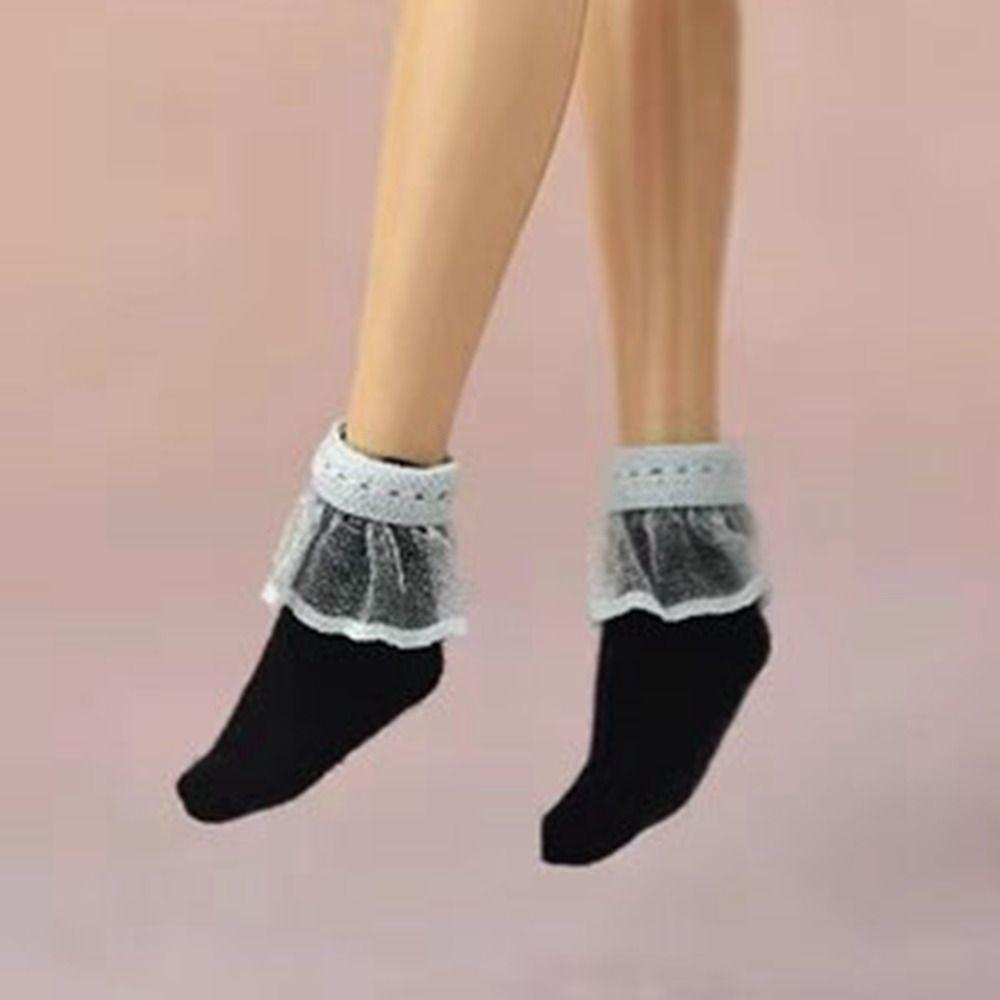Fashion Long Doll Socks Handmade Short Socks New DIY Toys 1/6 BJD Doll