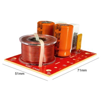 80W 2 Way Hi-Fi Audio Speaker Frequency Divider Speaker Audio Crossover Filters
