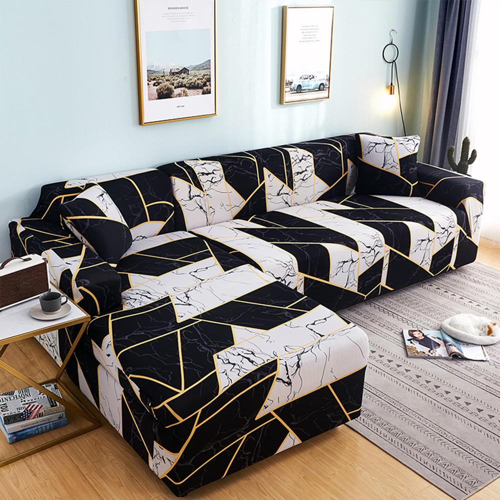 Sofa Seat Cover For Armchairs Removable Elastic Cushion Covers L Shape Chaise Longue Corner Sofa Buy 2 Pieces Sofa Covers