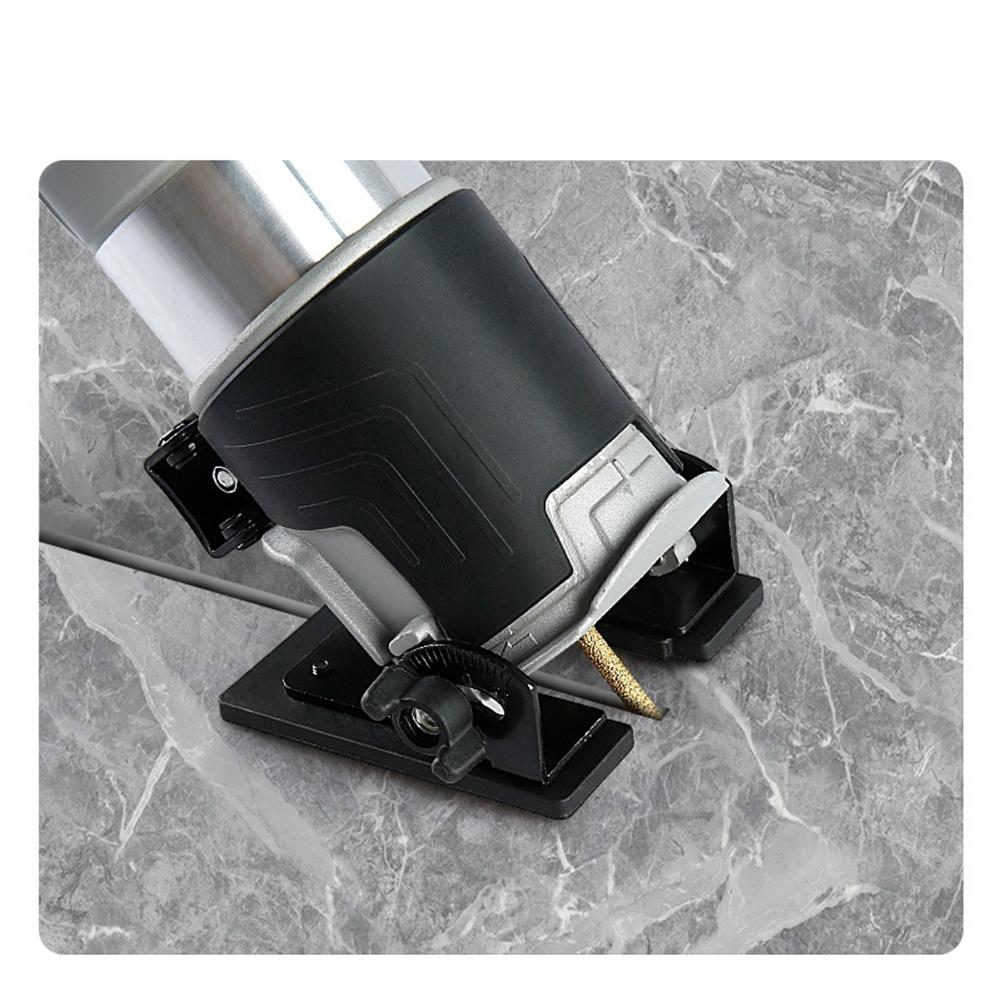 2Pcs 6.35mm Brazed Router Bit Straight Shank Milling Cutter For Granite Tile