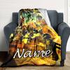 Customiz Name Personality Lego Ninjago Blanket Soft &Warm Sofa Office Bed Travel Lunch Break Blanket, Gift Suitable All Seasons