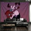 Marceline Wall tapestry, aesthetic printed fabric blanket, suitable for bedroom, living room, and home decor.