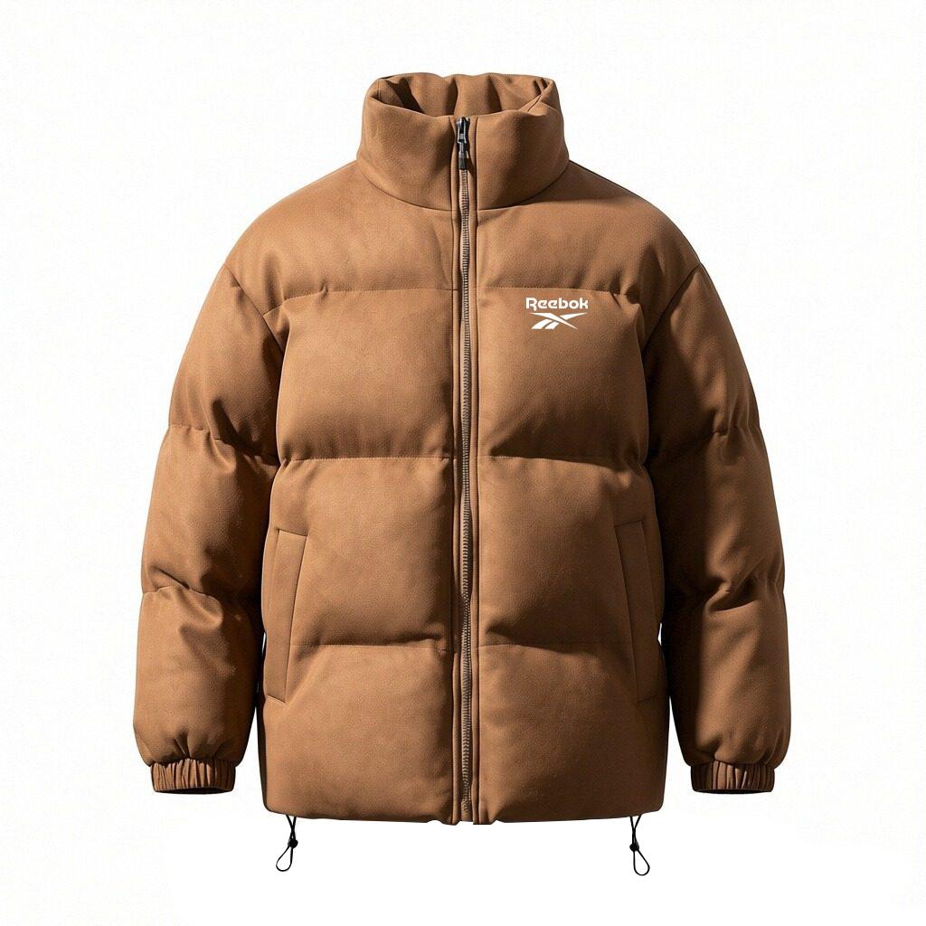 Reebok Puffer Jackets Unisex Stand Collar Thickened 25SRM301U L