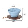 Coffee Filter Cone Silicone Holder Drip for Travel