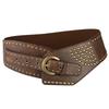 The Wide Waistband Is A Retro Millennial Hot Girl's Waistband Decoration. The Wide Belt Is A Perfect Match for Women To Slim Their Waists and Look Old
