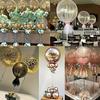 Plum Blossom Base Balloon Holder Setweddingbirthdayparty Decoration Accessories