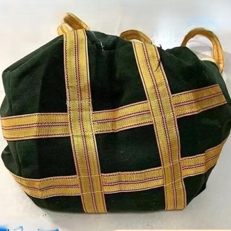 OEING Round Canvas Waterproof Tool Bag