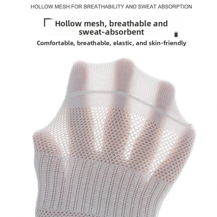 Boat Shoes Men's Pure Cotton Low-cut Cotton Socks, Spring/summer Lightweight Pure Cotton Socks, Low Heel, Anti-slip, Invisible Socks