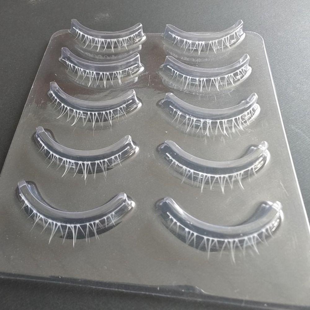 Thick White False Eyelashes Eyelashes Extension Eye Makeup Tools New White Lashes for Cosplay