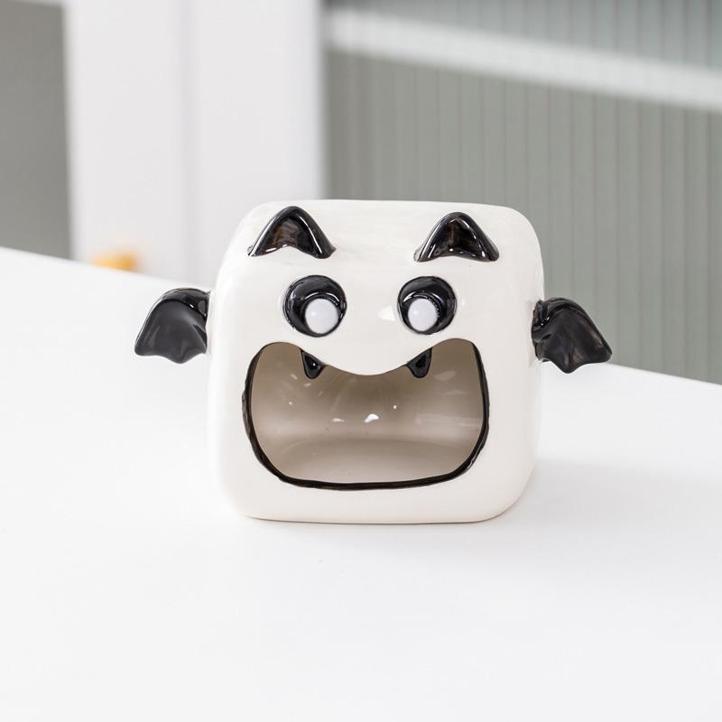 

1 шт. Привидение Тыква Летучая мышь Милая Пепельница Украшение Многофункциональный Подсвечник Настольное Украшение Хранение Конфет