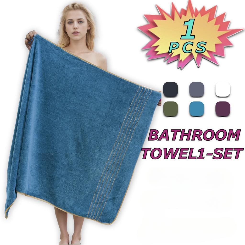 Ultraweiches Korallenhandtuch, Trockenabsorbierend, Leichte Badetücher, Perfekt für Zuhause, Hotel- und Spa-Nutzung, Outdoor-Fitness