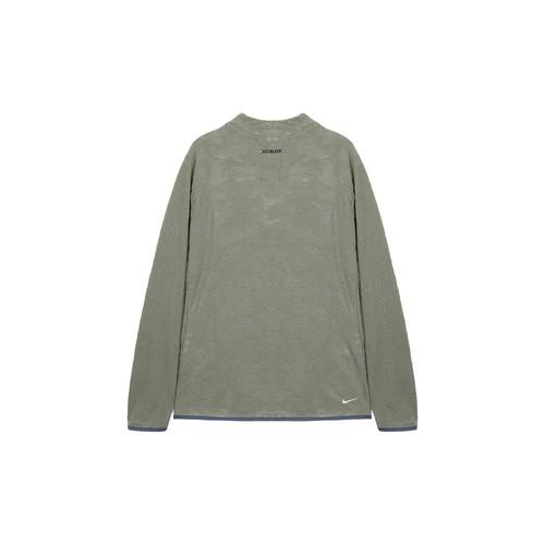 Nike Trail Solid Color Half-Zip Stand Collar Long Sleeve T-Shirt FB7536-053