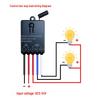 DC 5V/12V/24V Wireless Remote Control Switch for Motor Forward/Reverse Rotation, 20A Dual Output Receiver