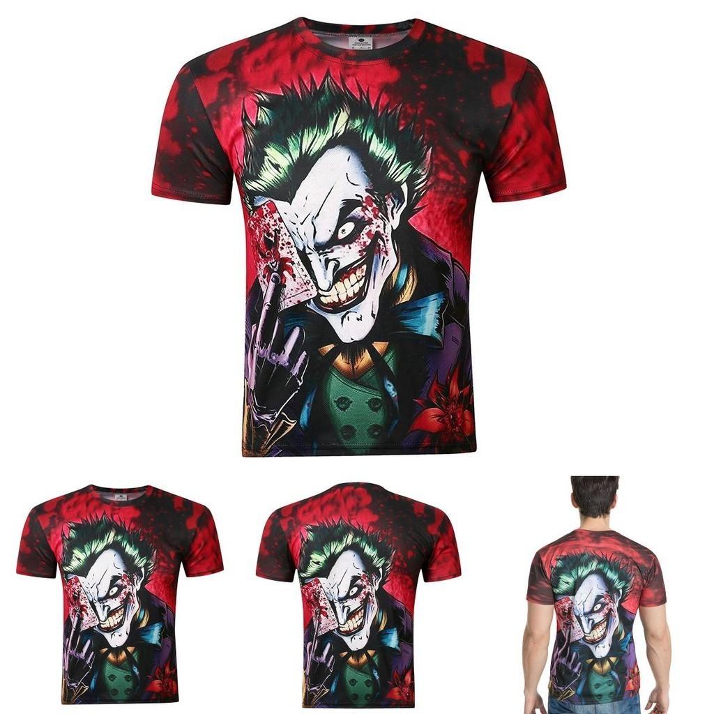 The Dark Knight Joker Batman 3d Printed Tee Soft Breathable And Easy To Clean