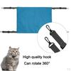 Cat Hammock Bed Holds Up To 20lbs with Adjustable Straps Heavy Duty Ferret