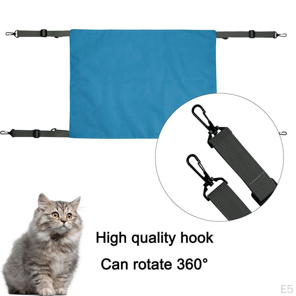 Cat Hammock Bed Holds Up To 20lbs with Adjustable Straps Heavy Duty Ferret