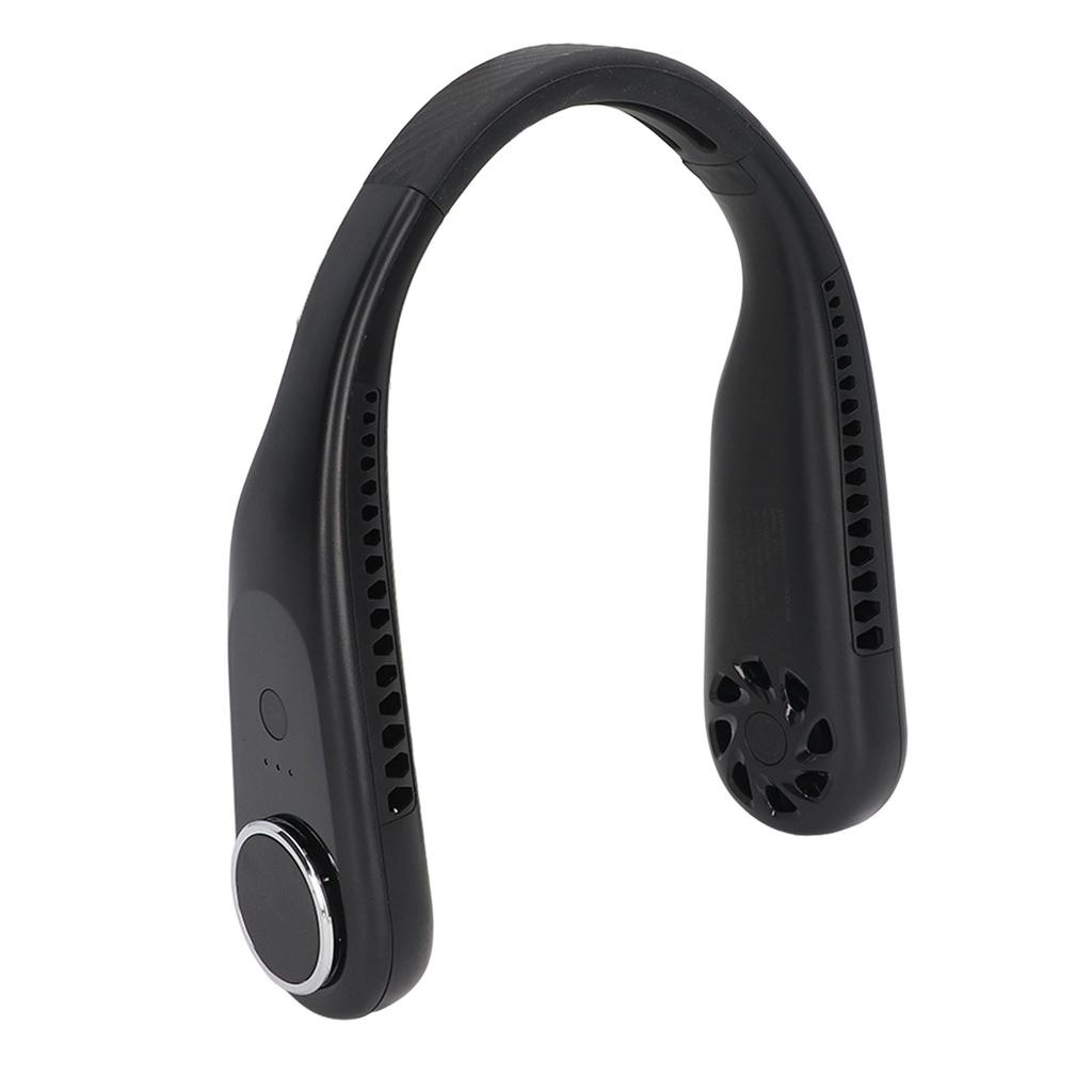 Hanging Neck Fan 3 Modes USB Charging 3600mAh Battery Adjustable Angle Mute Design Face Fan for