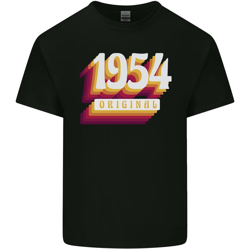 

26 Retro 71st Birthday Original 1954 Mens Cotton T-Shirt Tee Top Unisex T-Shirt XXXXL