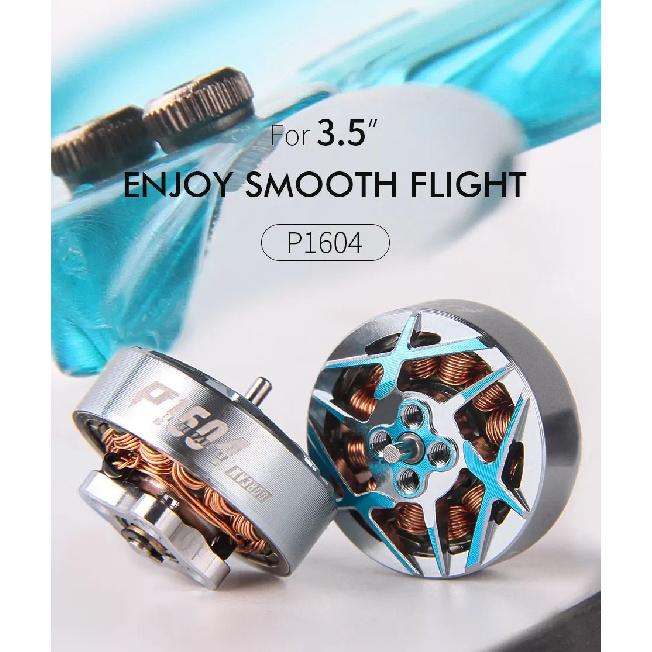 4PCS T-MOTOR P1604 KV2850 6S/KV3800 4S Brushless Motor 1.5mm Shaft 9*9mm Holes For RC FPV Freestyle 3.5inch Sub 250g Drone