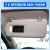 Compatible For Mazda CX-5 2017-2021 CX-8 2019 Car Interior Sun Visor With Mirror Sun Shade Left Driver Side Gray KD5H-69-320A