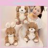 Plush Animal Toy With Pp Cotton Filling For Kids Girls Gift 8inch Cute Bunny Dog Bear
