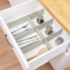 4pcs/set Adjustable Drawer Divider Board DIY Drawer Plastic Grid Storage Organizer Board Space-saving Separator Board
