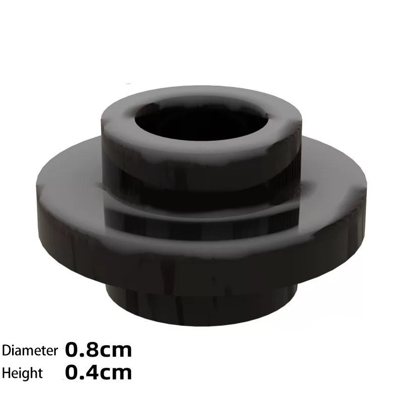 

MOC 10PCS Special Plate 1x1 Double Sided Convex Circular Thin Constructing Blocks Kit Third Party Connect Board Brick DO-IT-YOURSELF Toys Present