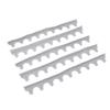 5pcs Kitchen Stove   Covers Easy to Clean Cuttable Soft Silicone Oven   Fillers for Counter