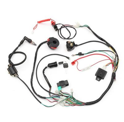 50cc 70cc 110cc 125cc ATV Fyrhjuling Kabelhärva Väv Solenoid Spole Likriktare