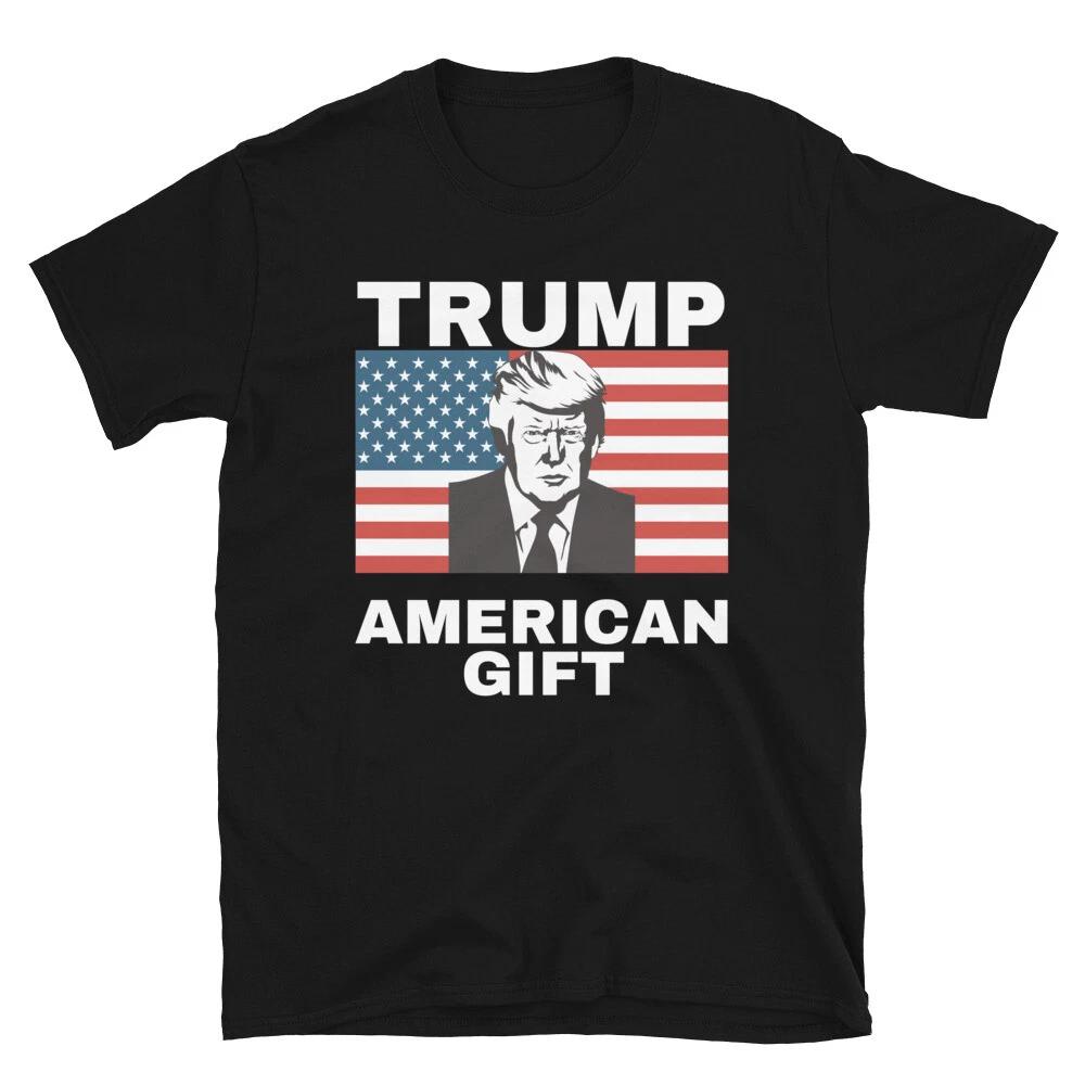 Trump 2024 American Gift TRUMP Pro-Trump Anti-Democrat Classic Fit T-Shirt XXXL
