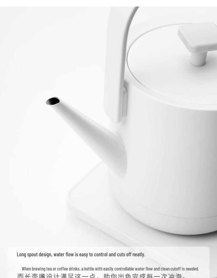 Youmingtang Stainless Steel Electric Kettle – Compact Auto-Off Model for Tea and Boiling Water