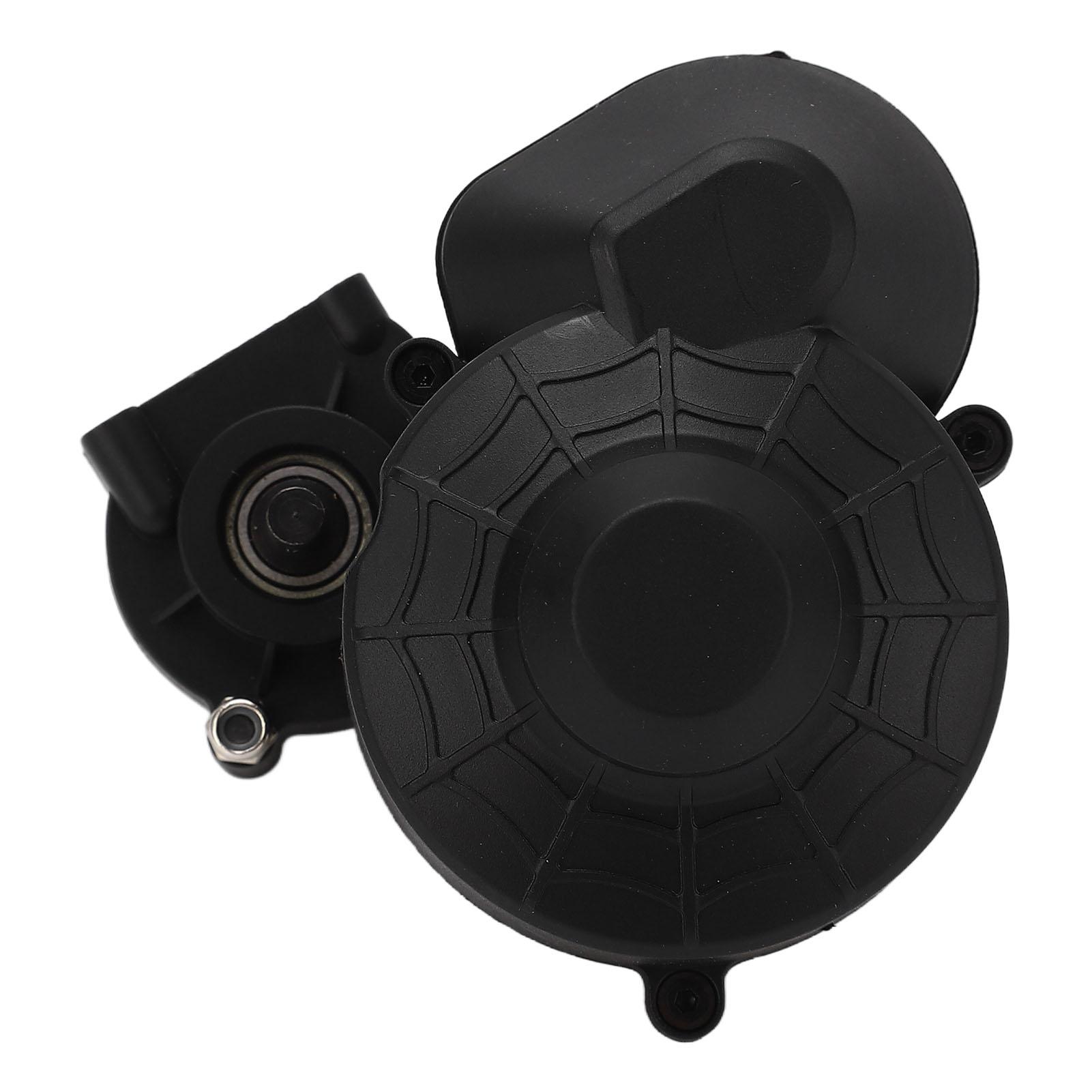 

RC Forward and Reverse Gearbox Replacement RC Transmission Box with Gear for Axial Scx Wrangler RC Crawler Car Black