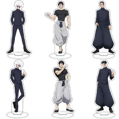 15cm Jujutsu Kaisen Acrylic Medium Stand Itadori Yuji Satoru Gojo Figure Ornaments Homo Creative Boys Gifts Toys Doll