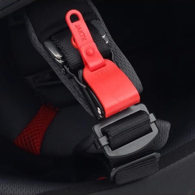 Samcos Hebilla Rápida para Casco de Motocicleta Bicicleta Kit de Repuesto Accesorio para Fijación de Casco Correa de Barbilla, Fácil de Instalar y Quitar