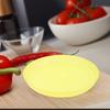 Plastic Dinner Plate Kids Reusable Outdoor Round Translucent Salad Plate Unbreakable Snack Platter Bbq Travel Camp Dining Safe