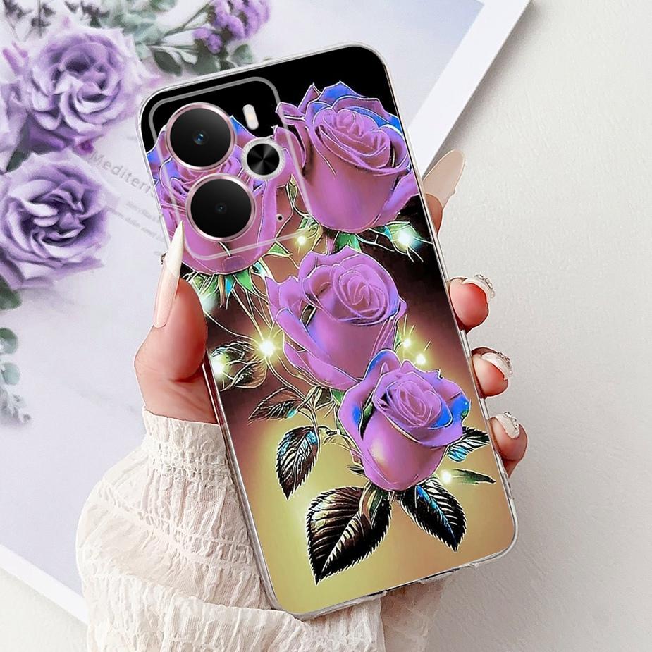 For Realme 14 5G Case RMX5075 Stylish Butterfly Painted Cover Silicone Case For Realme 14X 14 Realme14 T 14T 5G Soft Fundas Bags