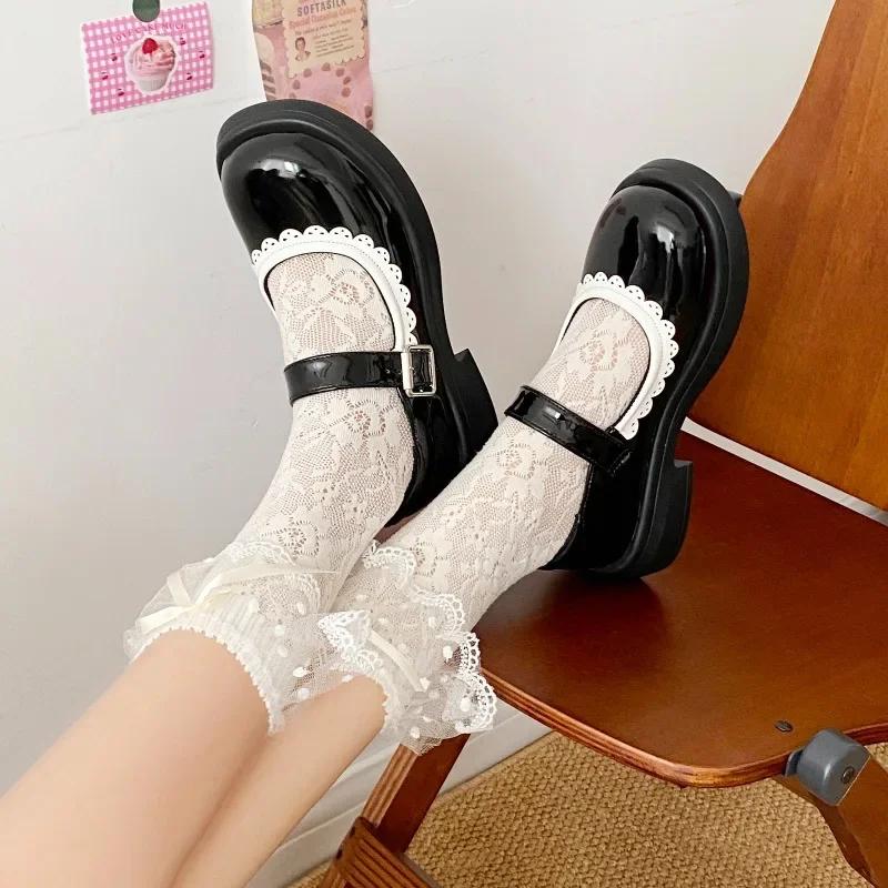 Fashion Ladies Shoes 2024 Brand Buckle Strap Women's High Heels Fashion Shallow Dress Pumps Women High Quality Round Toe Mary Jane Shoes