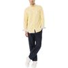 Polo Ralph Lauren SS22 Solid Color Straight Fit Small Logo Embroidered Casual Long Sleeve Shirt Men Shirts Yellow 710792161-004