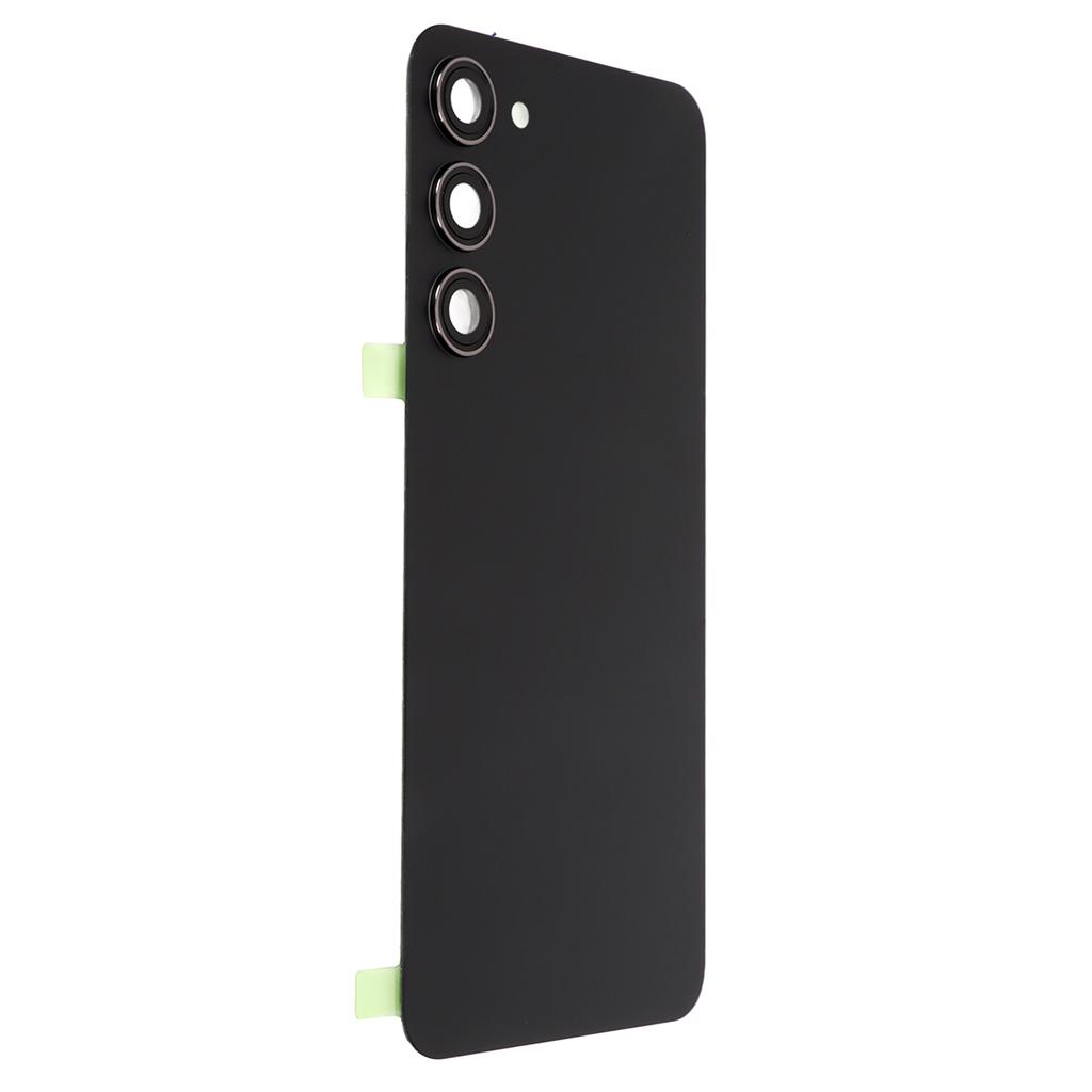 Mobile Phone Back Cover Glass Kit with Press Plate Cell Phone Back Glass for Samsung Galaxy S23 Plus Black