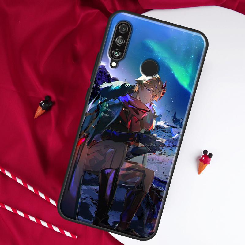 Genshin Impact Tartaglia For Huawei Nova Y61 Y70 Y90 Y60 Y72 Y91 12s 12i 11i 7i 8i 9 10 SE P60 Pro P30 P40 Lite Case