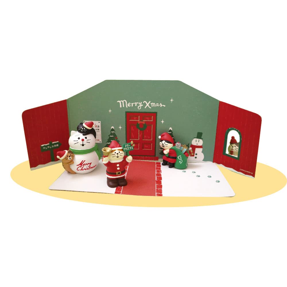 Decor Corporation Concombre Christmas Party Background 370 X H130 Card, Unfolded, Wall (ZXS-28519)