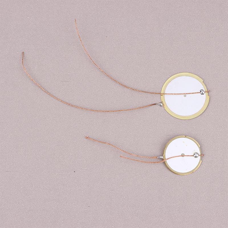 5Pcs 13Mm 21.5Mm 27Mm Piezoelectric Ceramic Wafer Plate Piezo Ceramic Buzzers Double-Sided Brass Ultrasonic Buzzer For Speaker