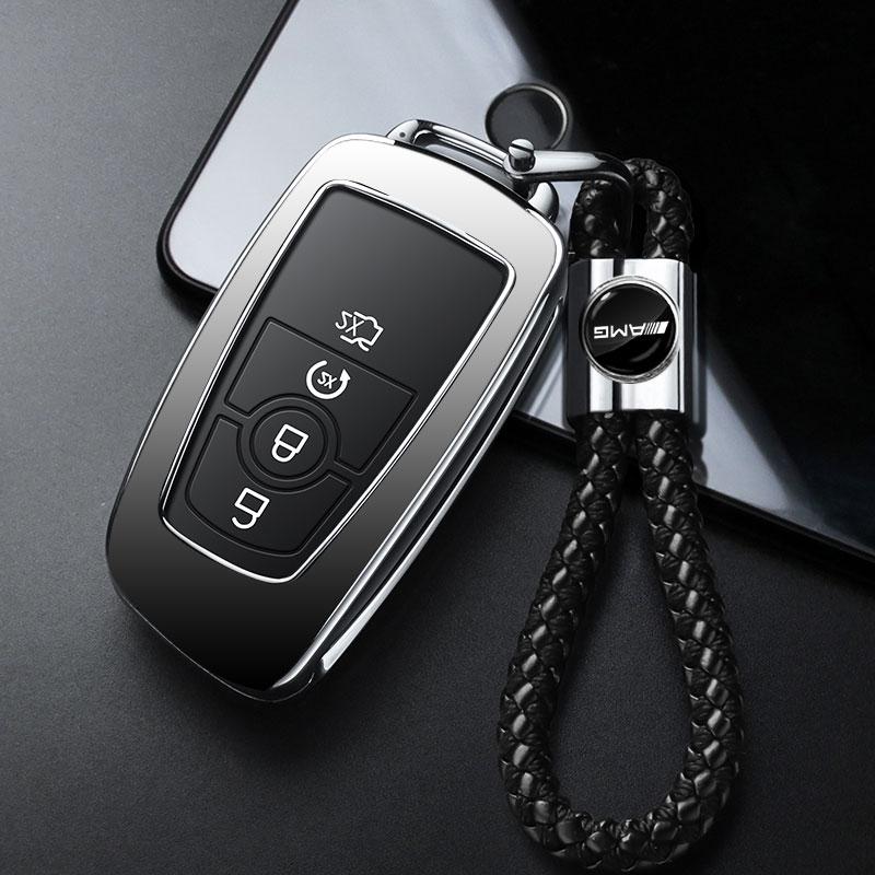 1Pcs Car Key Chain Key Ring Key Lanyard Car Emblem Styling for Mercedes Benz AMG A B R G Class GLK GLA CLA GLB GLC C200 E200