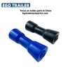 EgoTrailer 1pc Boat Trailer Keel Roller 8" Black Hard Plastic PE 200mm Self Centering trailer accessories parts