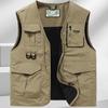 JEEP SPIRIT Men's Outdoor Multi-Pocket Vest